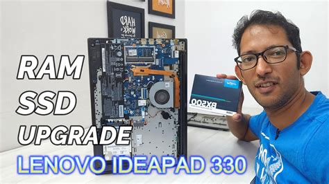 Lenovo Ideapad 330 RAM aur SSD upgrade .